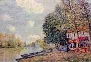 Alfred Sisley Der Loing in Moret Germany oil painting artist